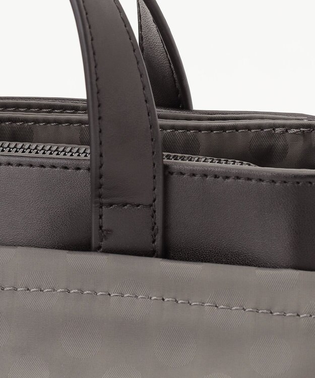 Y'SACCS Polka Dots　タックラウンド2WAYミニマムトート グレー