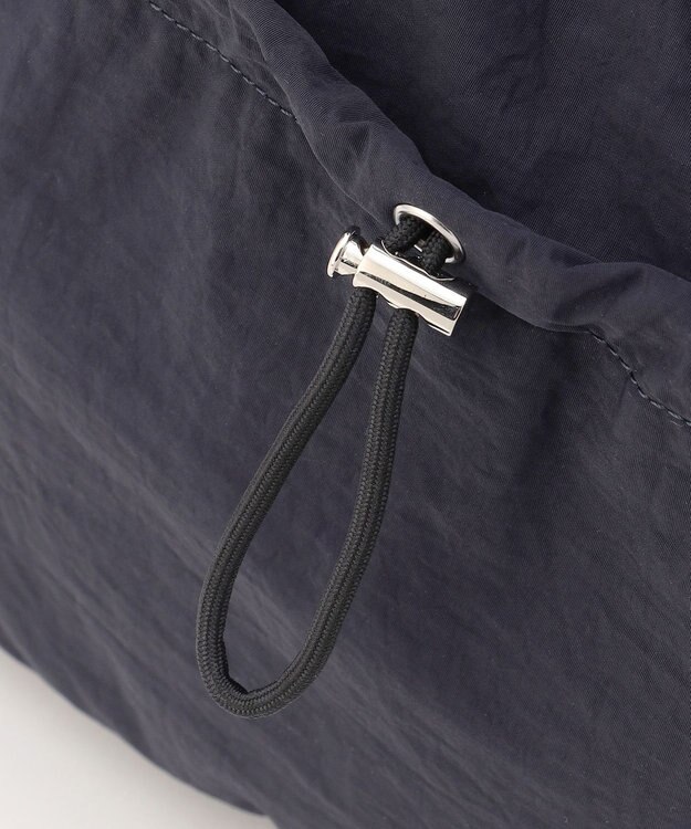 LA BAGAGERIE 【MONICA】クリンクルナイロン　ドロスト2WAYバッグ ネイビー