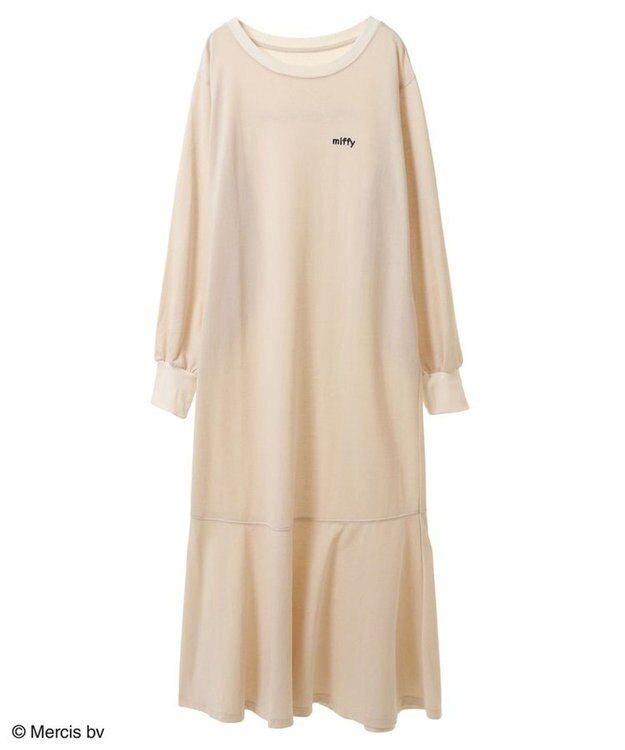 Green Parks Ｍｉｆｆｙ／プリントワンピース Light Beige