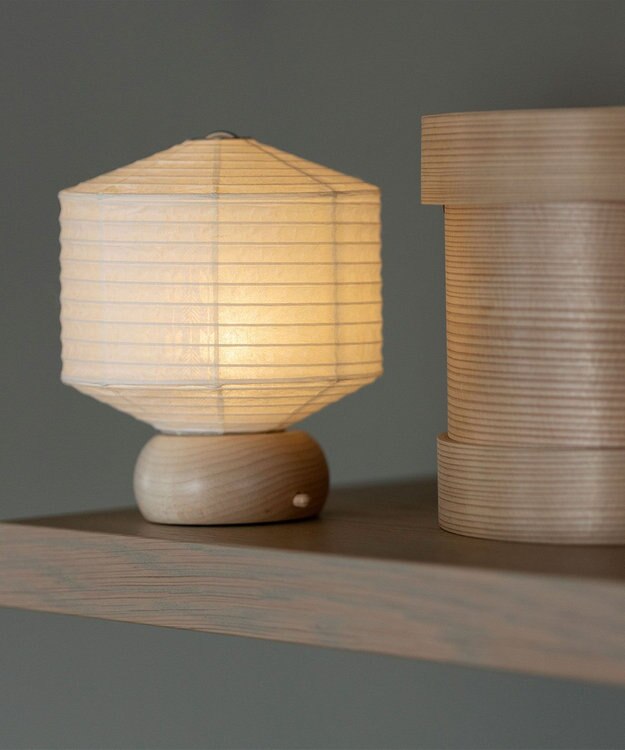 ちょうちん堂 【月白】YAGASURI 矢絣 ちょうちん ライト ホワイト