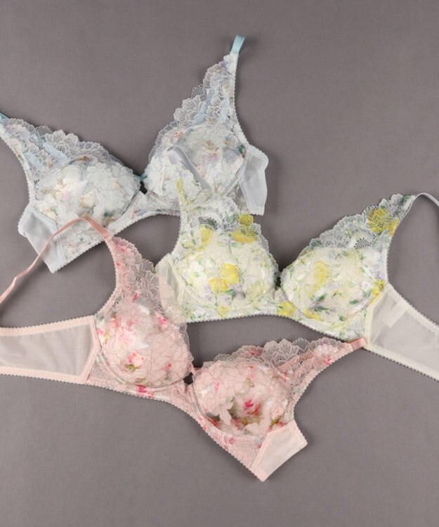 WACOAL 【重力ケアブラ】 ノンワイヤーブラ バストを重力から守る まる胸をキープ ラクなつけごこち Gカップまで対応 大きいサイズ レディース BXB194 /ワコール イエロー