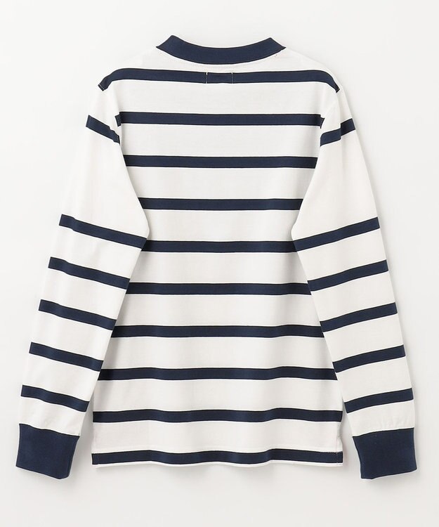 J.PRESS KIDS 【110-130cm】ボーダー カットソー オフホワイト系1