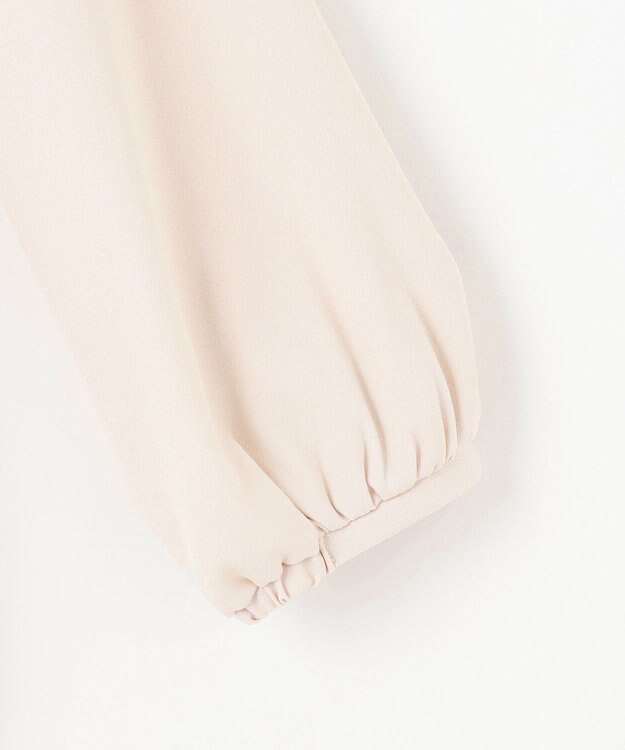 ANY 【洗濯機可】ボータイブラウス エクリュ