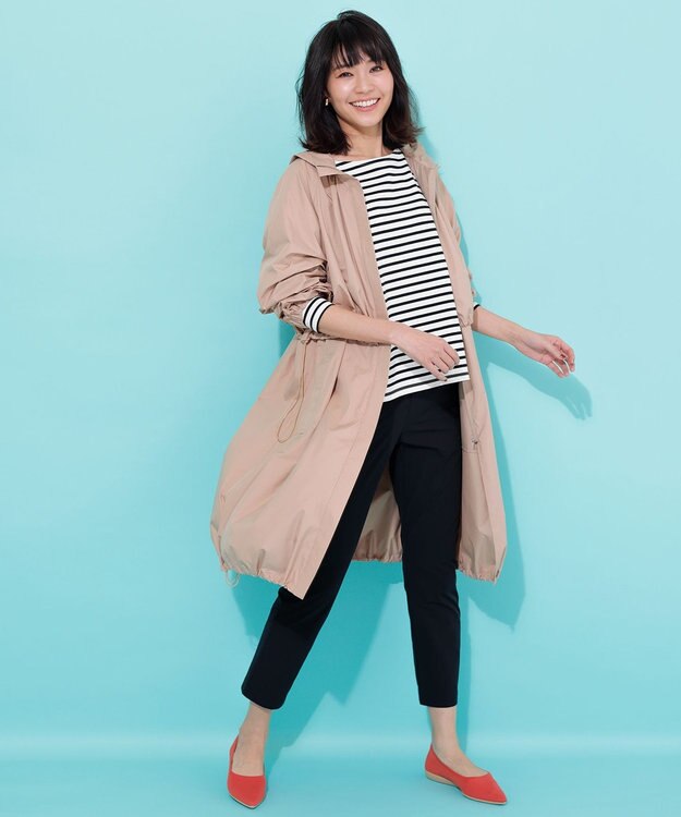 UNFILO L 【撥水/ストレッチ/UVカット】マジカル機能 パンツ ブラック系