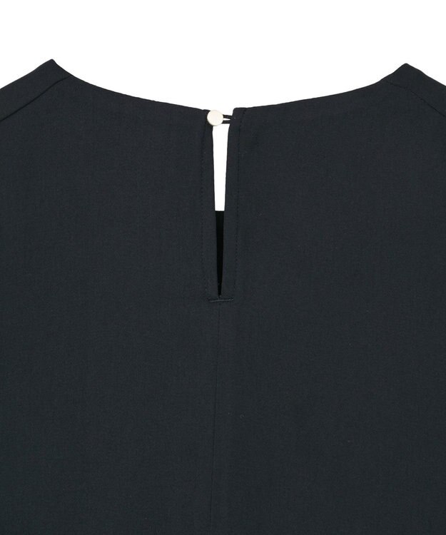 AMERICAN HOLIC 【イージーケア】Ｗクロスティアードブラウス Dark Navy