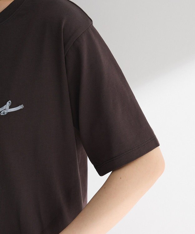 Green Parks リボンレギュラーＴシャツ Dark Gray