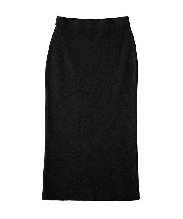 Green Parks ニットタイトスカート Black