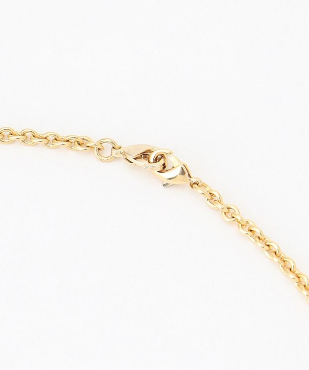 組曲 フラワービジューチェーンネックレス ゴールド系