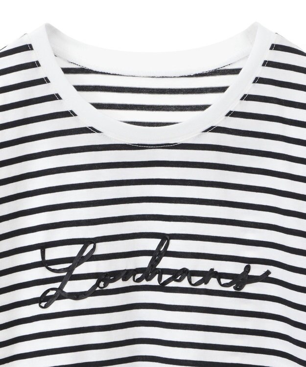 Green Parks リボンレギュラーＴシャツ Dark Gray