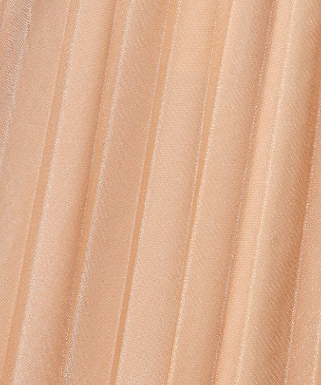 Feroux シャイニープリーツスカート ベージュ系