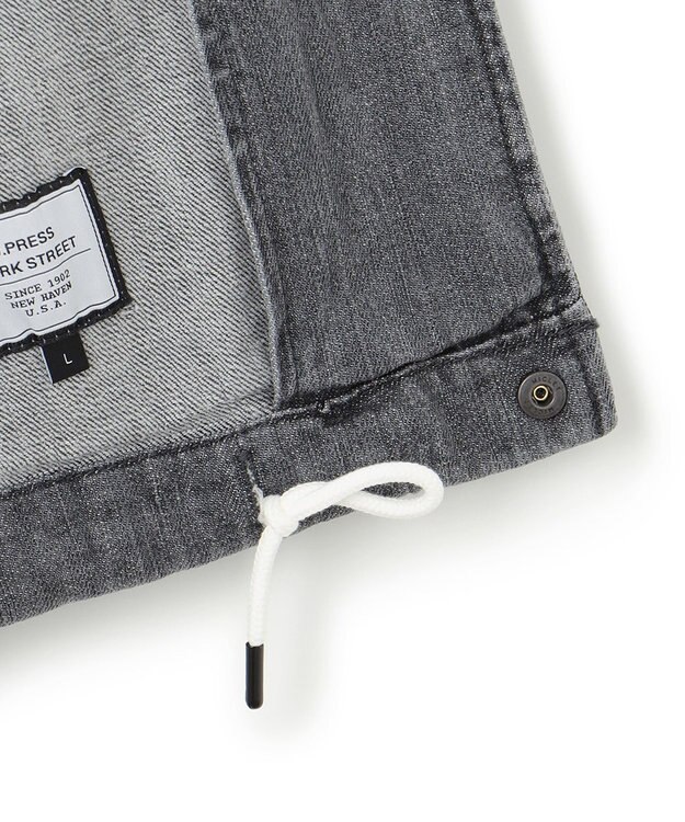 J.PRESS YORK STREET 【UNISEX】デニムコーチジャケット グレー系