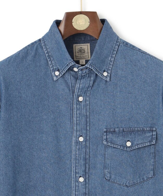 J.PRESS MEN 【WEB・一部店舗限定】ダンガリーデニム シャツ / B.D. サックスブルー系