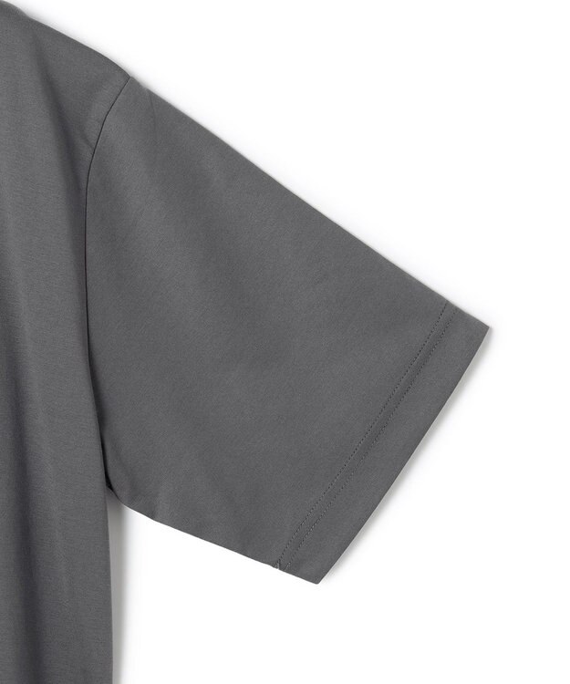 UNFILO MENS スマートストレッチ ジャケットインTEE チャコール