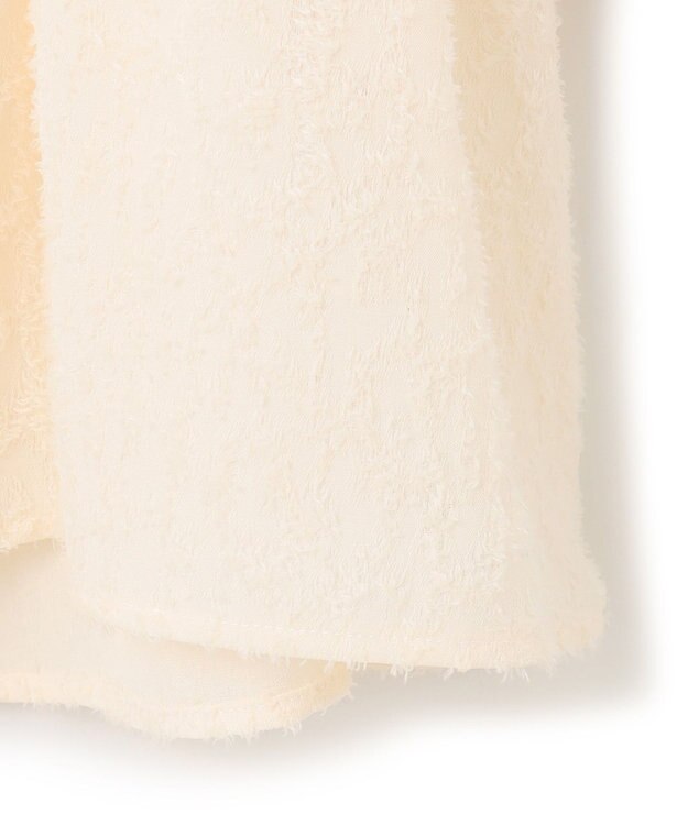 23区 S 【SLOW/一部店舗限定】カットジャカード ブラウス アイボリー系