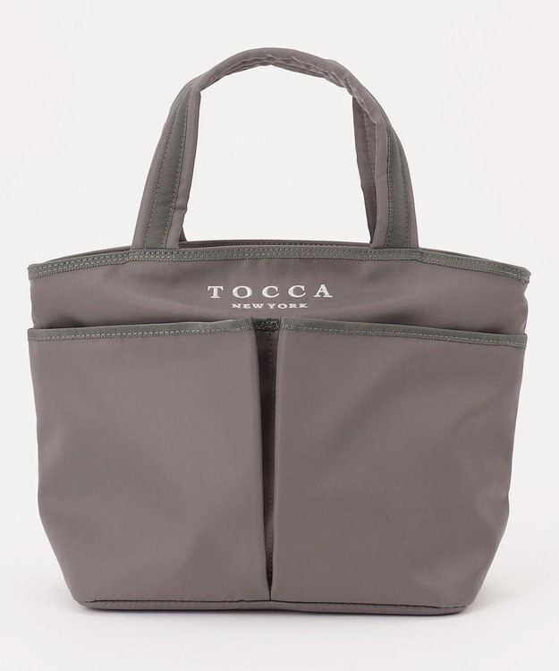 TOCCA 【WEB＆一部店舗限定】【撥水・サスティナブル素材】T-INCONTRO TOTE S トートバッグ S グレージュ系