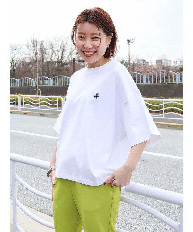 AMERICAN HOLIC ロゴカットプルオーバー／Ｂ．Ｈ　ＰＯＬＯ　ＣＬＵＢ Off White