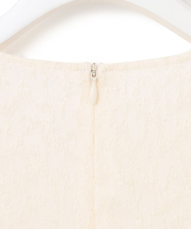 23区 S 【SLOW/一部店舗限定】カットジャカード ブラウス アイボリー系