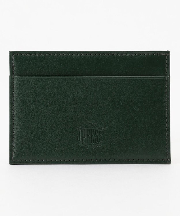 J.PRESS MEN 【MORPHO×J.PRESS】スムースヌメ パスケース ダークグリーン系