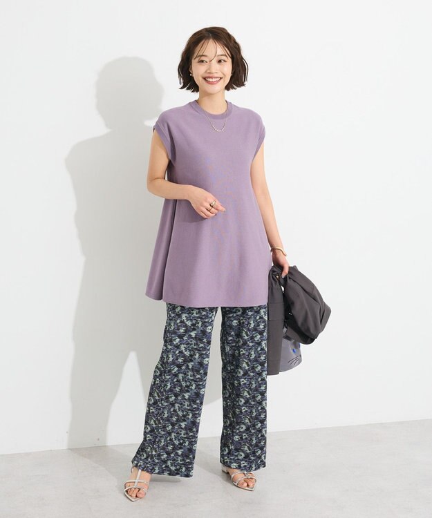 CRAFT STANDARD BOUTIQUE セルフカットイージープリーツパンツ B