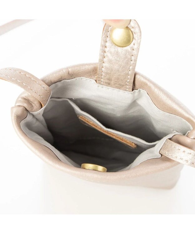 UNBILLION perche フラグメントケース付きモバイルショルダー シルバー