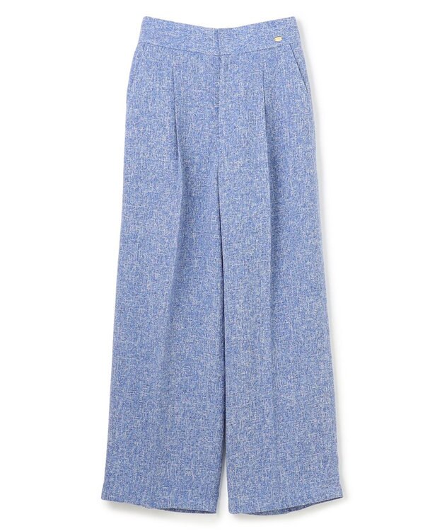 TOCCA 【洗える】MIST TWEED パンツ ブルー系5