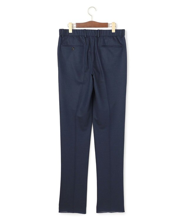 J.PRESS MEN 夏に嬉しい6つの高機能【セットアップ対応】【J.PRESS-POOL WOOL】ジャージーセットアップ スラックス ネイビー系9