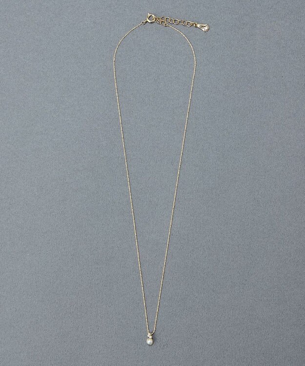 Phoebe 〈金属アレルギー対応〉パールブルームネックレス　小粒パール ホワイト