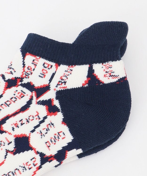 23区GOLF 【WOMEN】アンクルソックス ネイビー系5