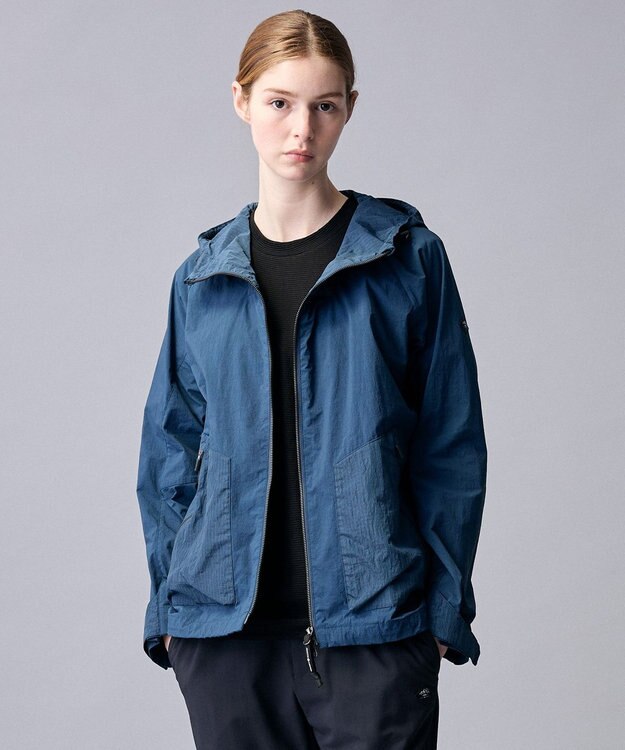 JOSEPH ABBOUD MOUNTAIN 【ゆったり】グリットワッフル アウトドアTシャツ ライトグレー系