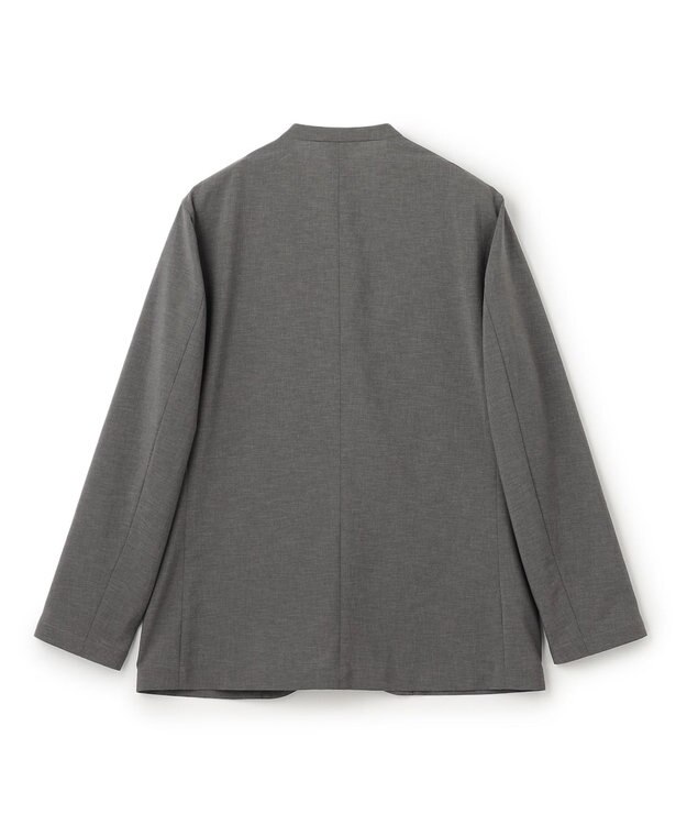 UNFILO MENS TENNEN TOUCH ノーカラージャケット [24年春夏商品] グレー