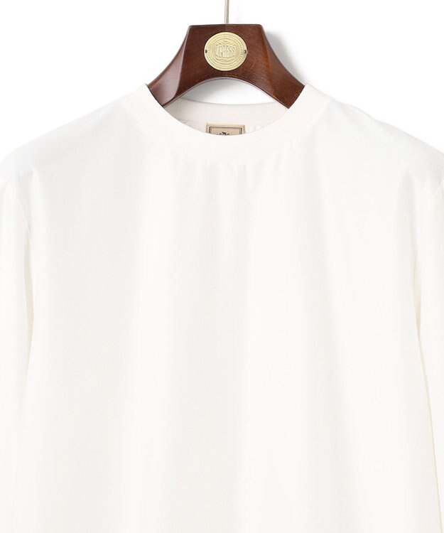 J.PRESS MEN 【WEB限定】KANEMASA ロングスリーブTシャツ ホワイト系