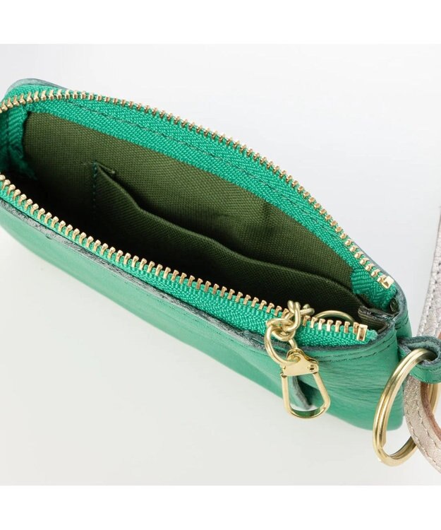 UNBILLION perche フラグメントケース付きモバイルショルダー シルバー