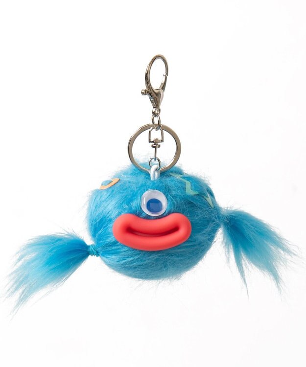 WEGO キャンディモンスターぬいぐるみキーホルダー ブルー
