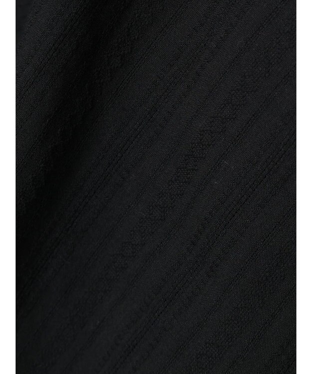 Green Parks カラミバンドカラーシャツ Black