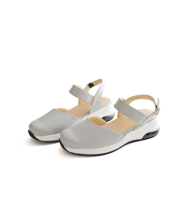 Pointer 日本製 本革スポーツサンダル サマーグレー