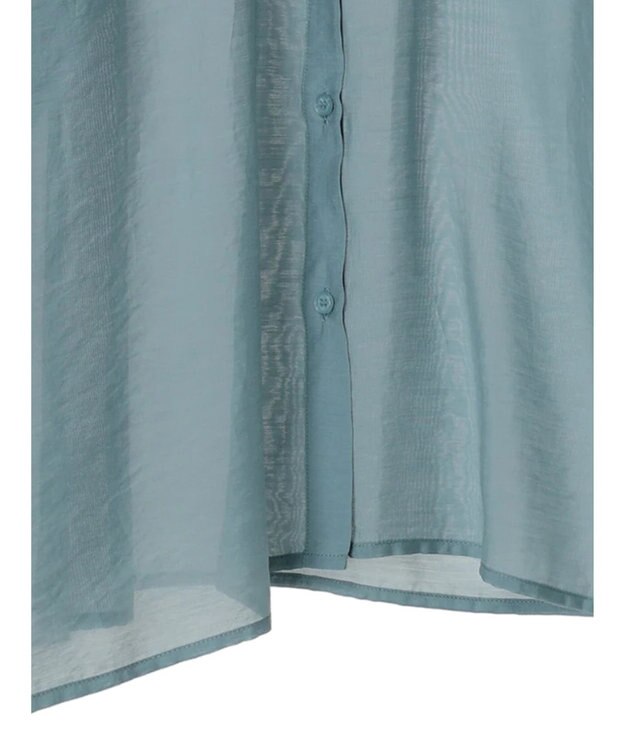 AMERICAN HOLIC シアーＣＯＯＬＷポケットシャツ Sax