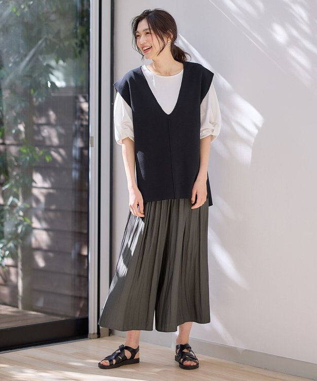 ANY シルケットスムース タックスリーブプルオーバー オフ