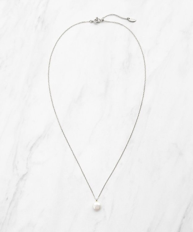 TOCCA LUNAE COIN PEARL NECKLACE ネックレス シルバー系
