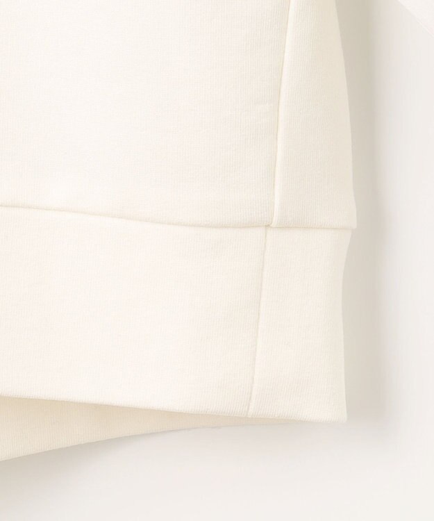 組曲 L 【WEB限定】ランタンスリーブミニ裏毛 プルオーバー アイボリー系