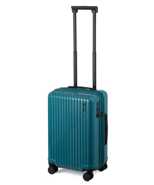 ACE BAGS & LUGGAGE 【WEB限定】ACE クレスタS スーツケース 35/42L 機内持ち込み ストッパー付き 09161 エース ブルーグリーン