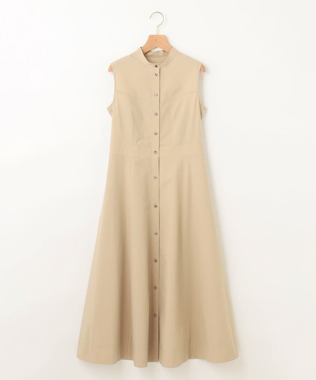 組曲 【速乾・撥水】ハイカウントタフタ ワンピース ベージュ系