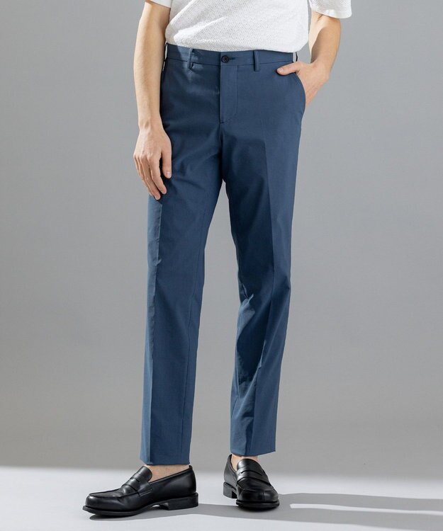 JOSEPH HOMME リネンシャンブレーストレッチ / CITY ダルブルー系