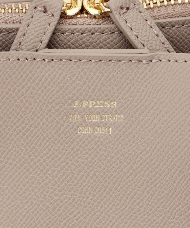 J.PRESS LADIES 【A4サイズ収納可・PC収納可】ポケット 通勤 トート バッグ ベージュ系