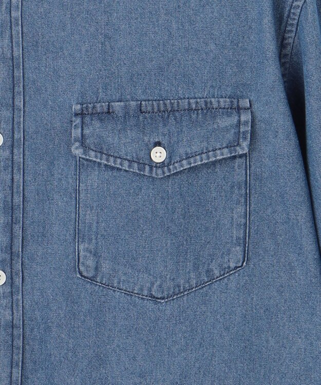 J.PRESS MEN 【WEB・一部店舗限定】ダンガリーデニム シャツ / B.D. サックスブルー系