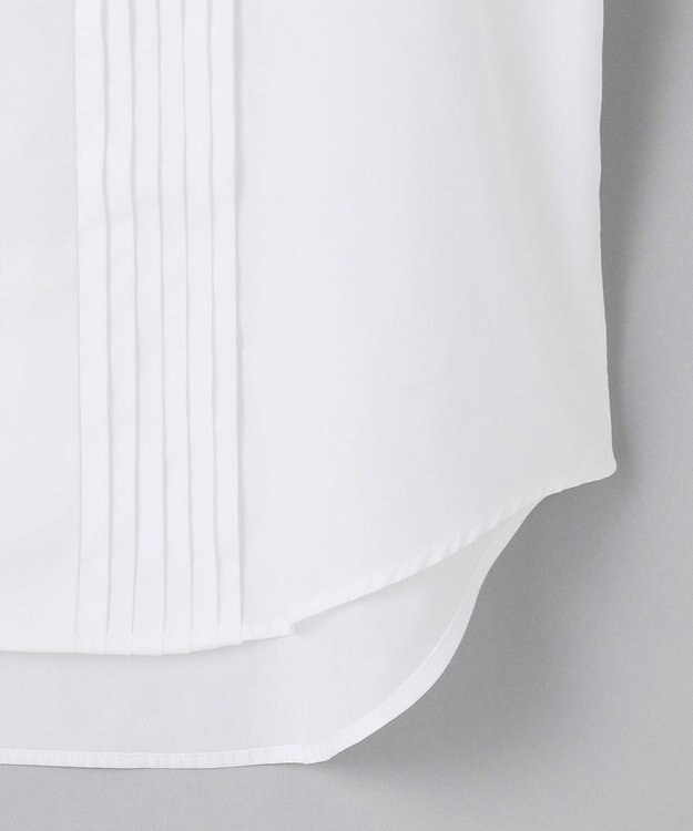 GOTAIRIKU 【WEAR BLACK】ブザム比翼ウィングカラー ドレスシャツ ホワイト系