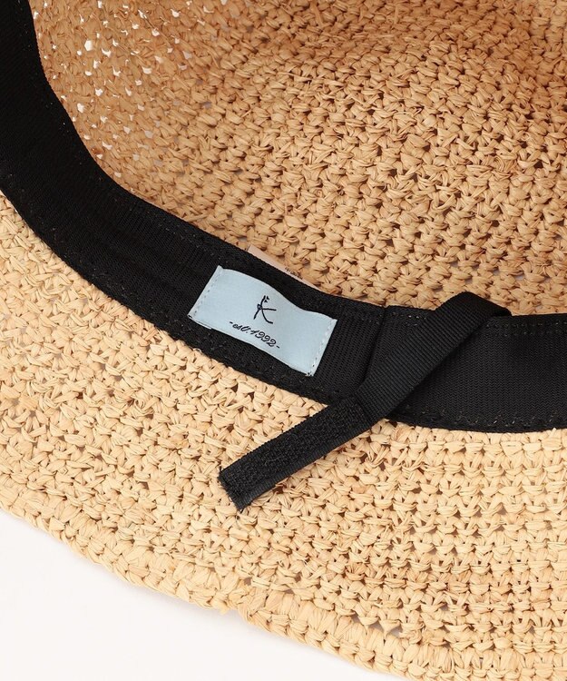 組曲 ラフィアハット ベージュ系