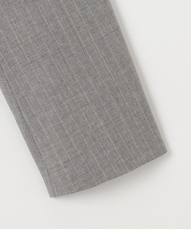 J.PRESS LADIES 【セットアップ対応】BAHARIYE2 ノーカラー ジャケット ライトグレー系1