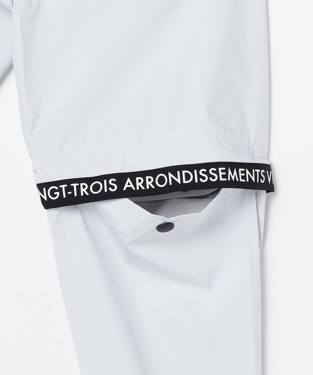 23区GOLF 【WOMEN】レインワンピース　撥水　耐水 ライトグレー系