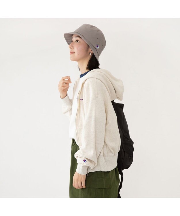 林八百吉商店 Champion バケットハット グレー