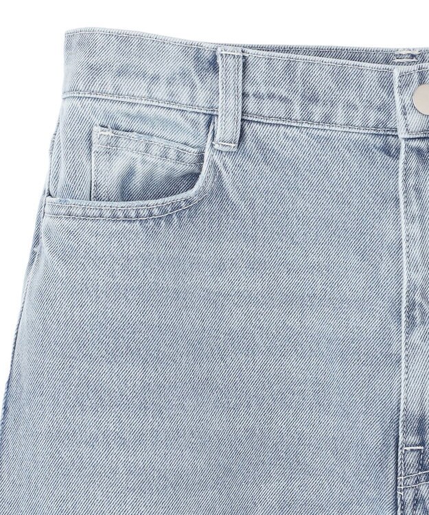 BEIGE， 【洗える】VICTOR / ストレートデニム L.Indigo